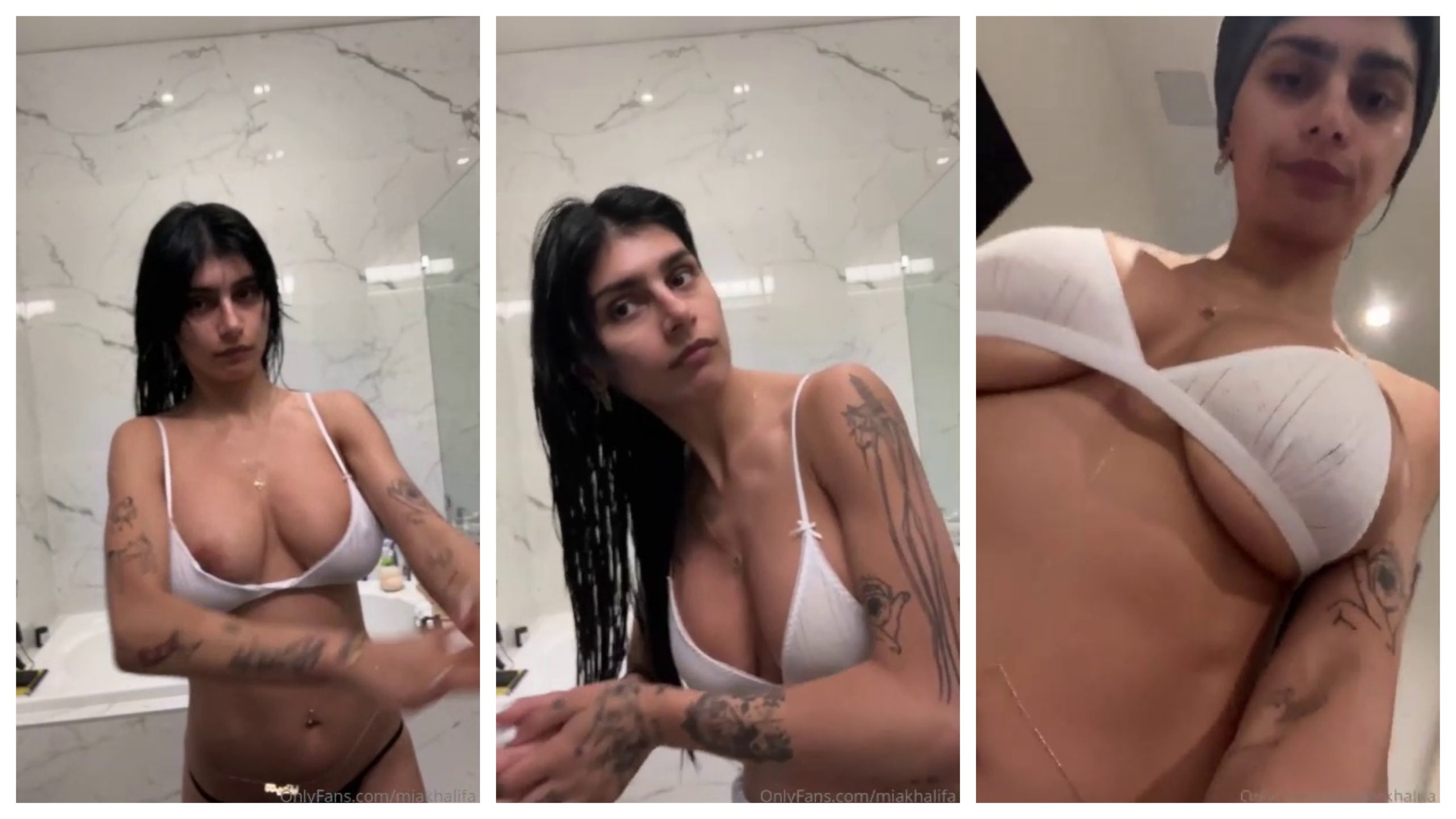 Mia Khalifa Onlyfans After Shower Dressing Tease Video Leak