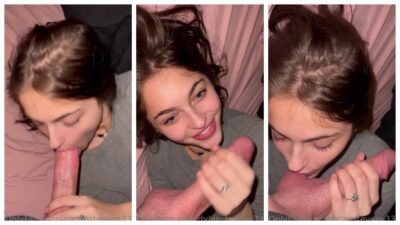 Kinsley Alyse Onlyfans Leaked POV Sloppy Blowjob Video