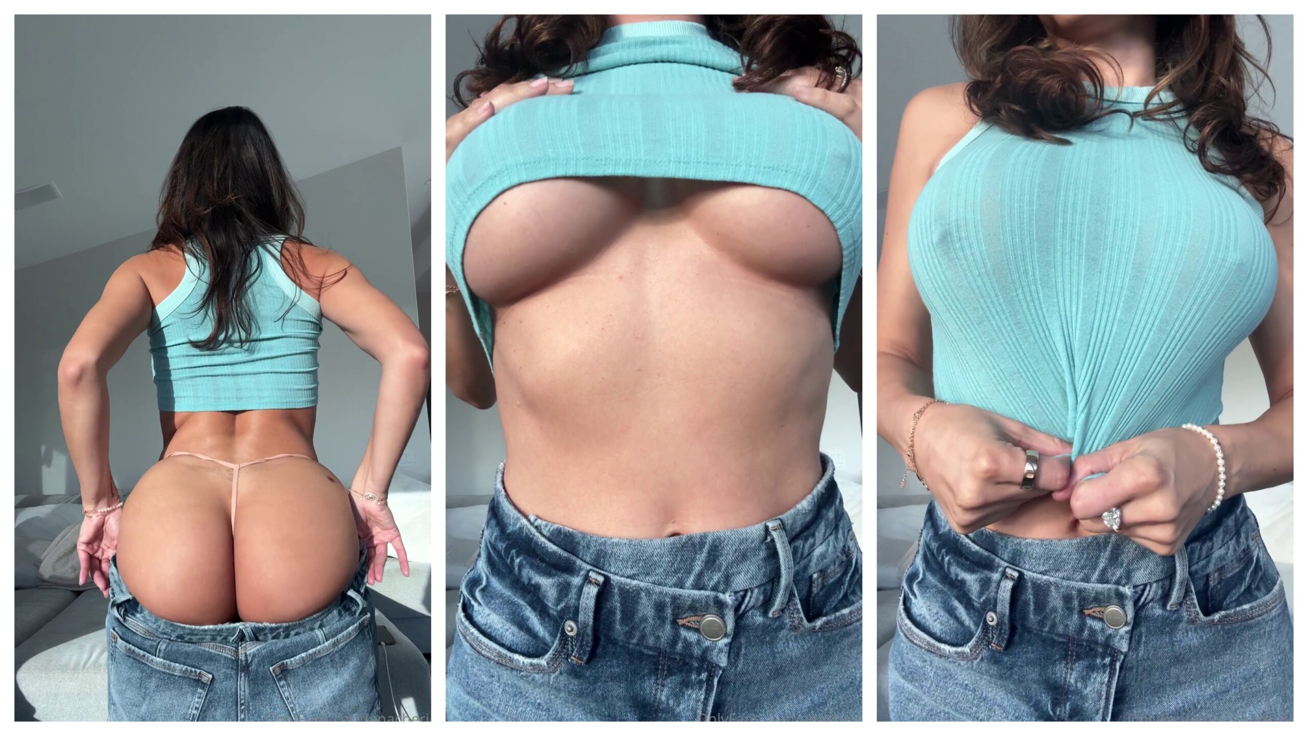 Ana Cheri Jeans Strip Off Video Leaked