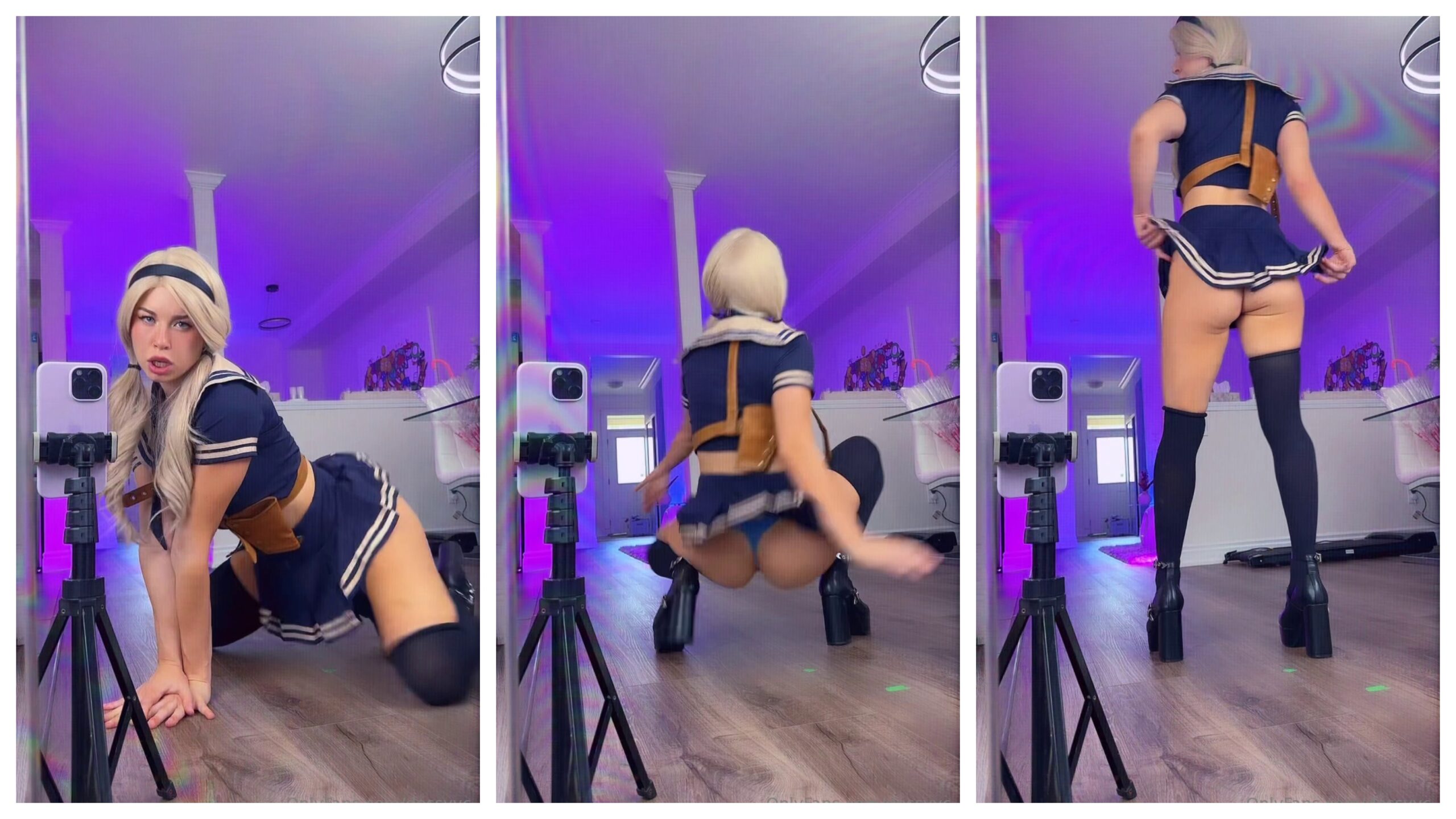 Dessyyc Onlyfans School Girl Cosplay Ass Tease Part2