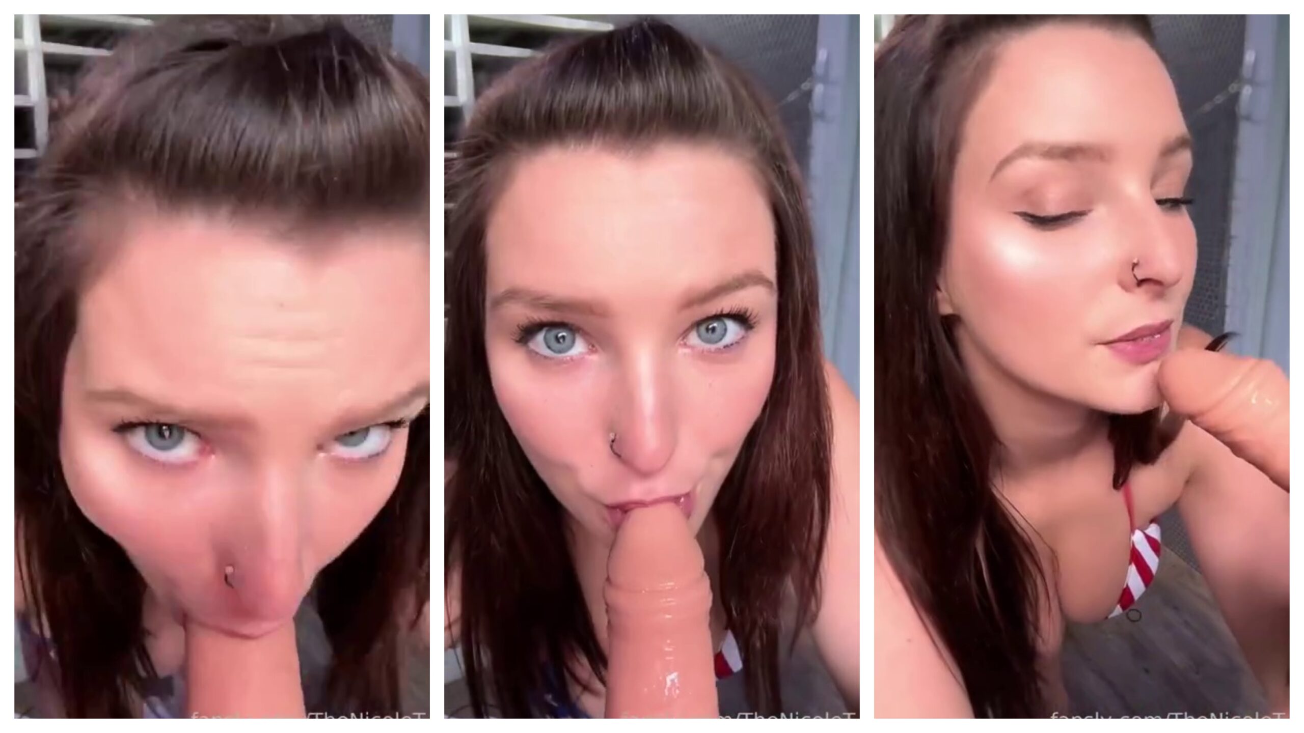 TheNicoleT 4th of July POV Dildo Blowjob Video Leak